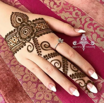 Latest Eid Mehndi Designs for hands 2018