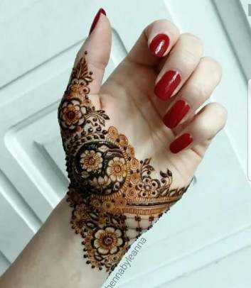 henna designs for indian girls