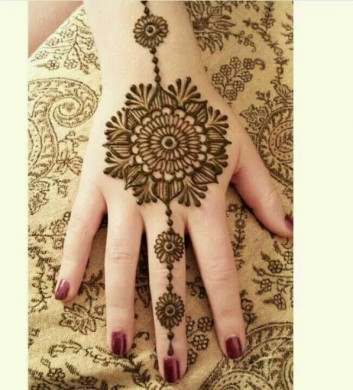 Simple and beautiful henna designs