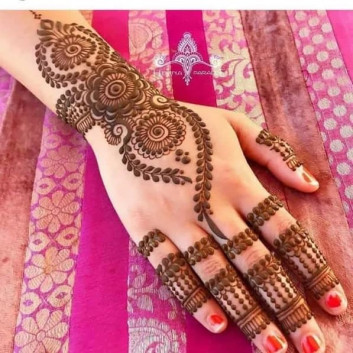 easy and latest mehndi designs ideas