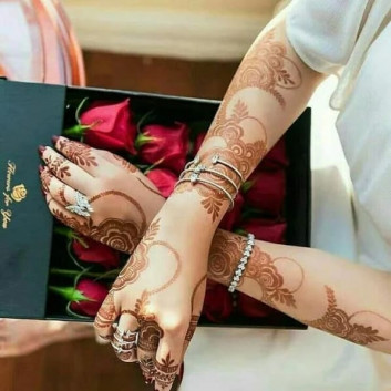 awesome hands and arms mehndi design ideas