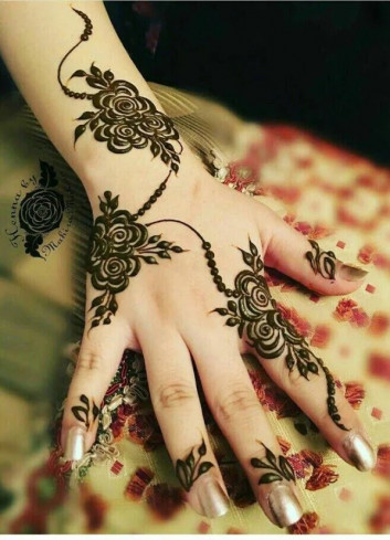 Simple and Easy Mehndi Designs for Eid