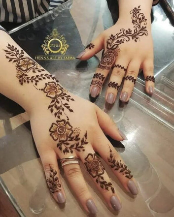 unique mehndi designs ideas