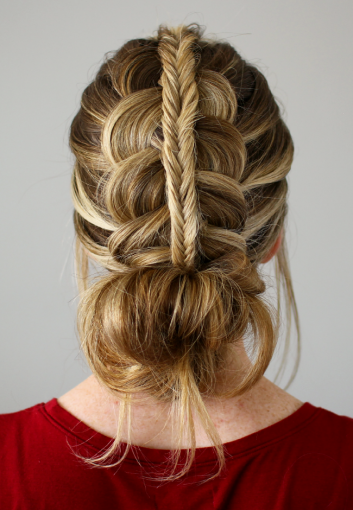 A Lifesaver Braided Bun Hairstyles