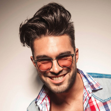 Geeky & Grand Medium Length Hairstyles For Men