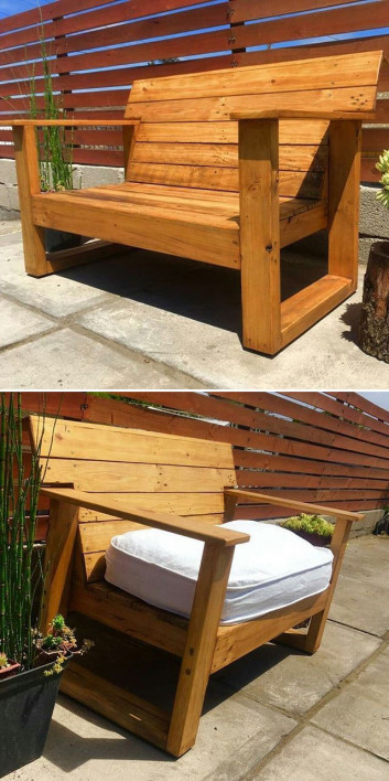 Pallet bench