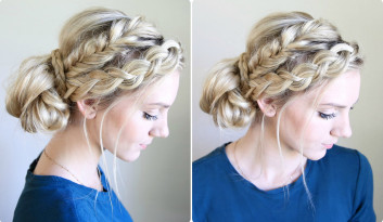 A Lifesaver Braided Bun Hairstyles