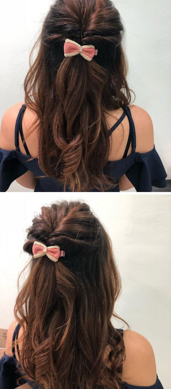 Easy Everyday ponytail Hairstyles for Medium Hair