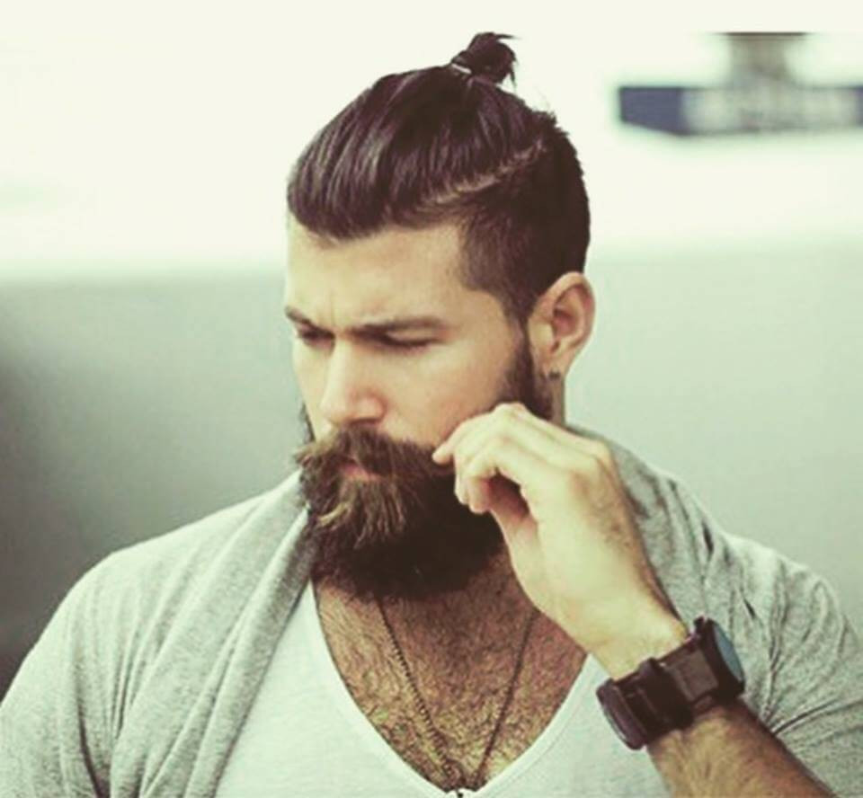 Stylish Ponytail Hairstyle For Men - Mens Hairstyle 2020