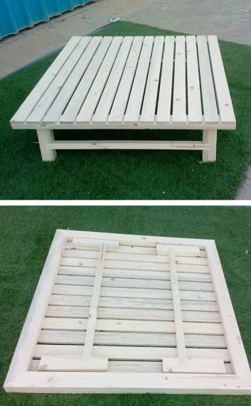 Pallet coffee table