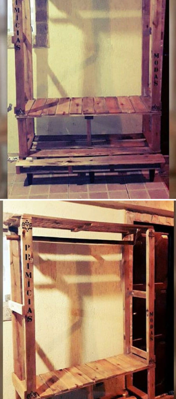 Pallet shelf ideas