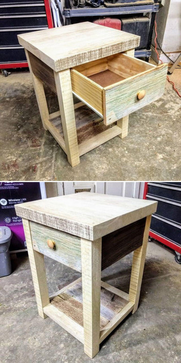 Pallet drawers