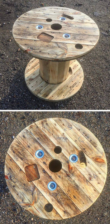 Pallet round table