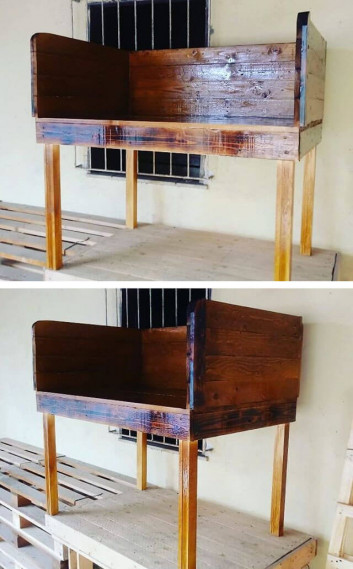 Pallet furniture chair