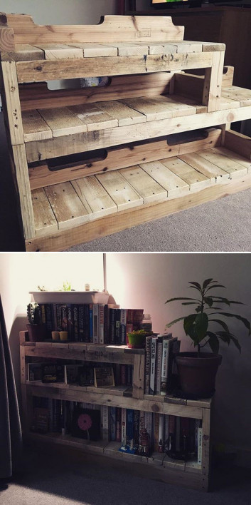 Pallet Storage project desk