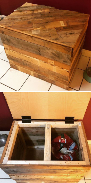 Pallet storage box