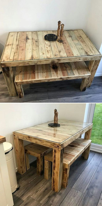 pallet dining table