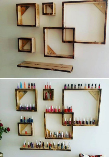 Pallet shelf ideas