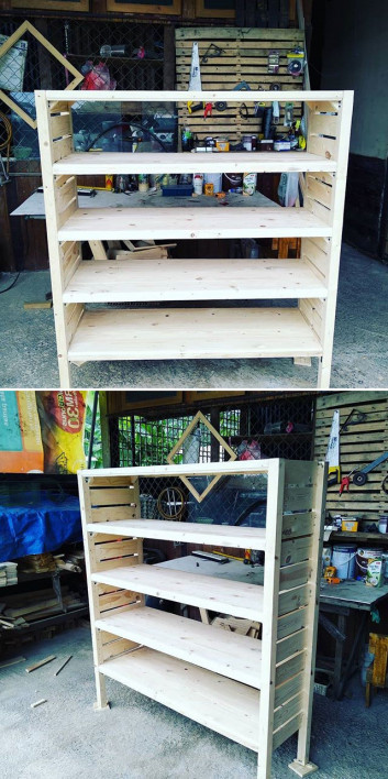 pallet shelf rack