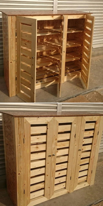 Pallet cabinet