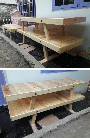 Pallet furniture