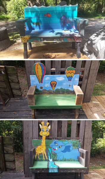 Pallet bench furniture ideas