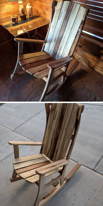 unique pallet chair project ideas