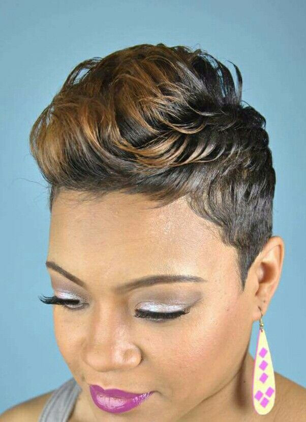 37+ Trendy Short Hairstyles For Black Women Sensod