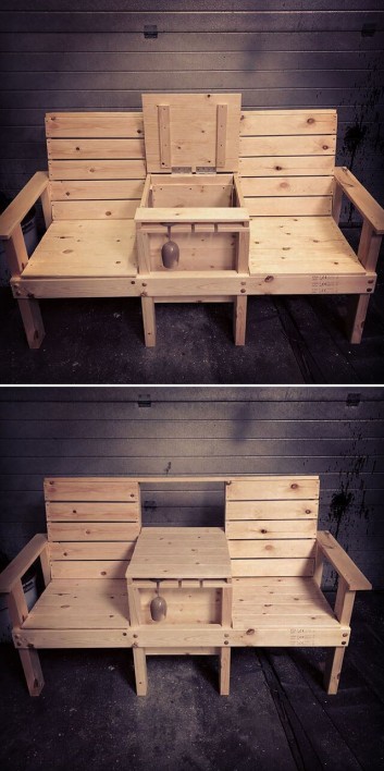 pallet chair wood ideas