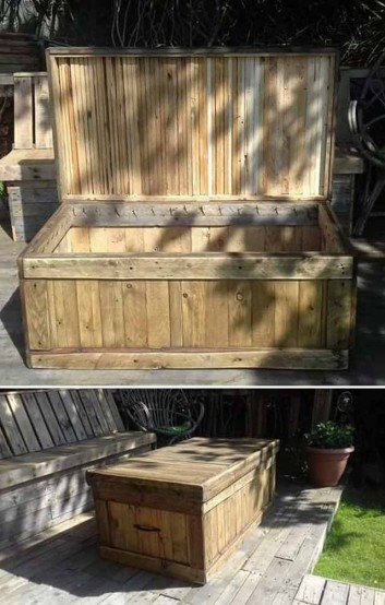 outdoor furniture made from wood pallets