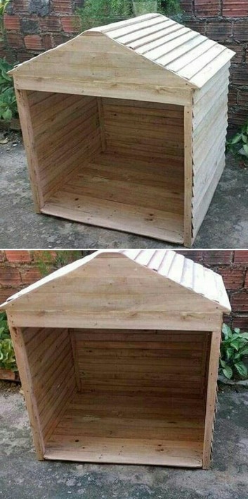 pallet pet house ideas