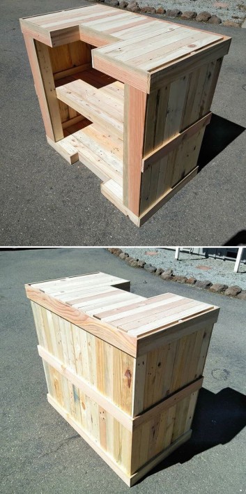 pallet table bar ideas