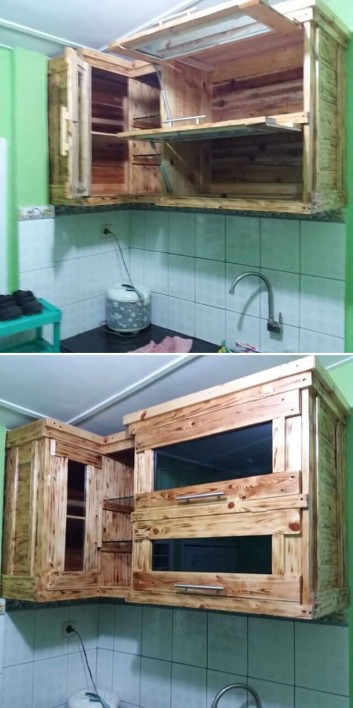 pallet kitchen project ideas