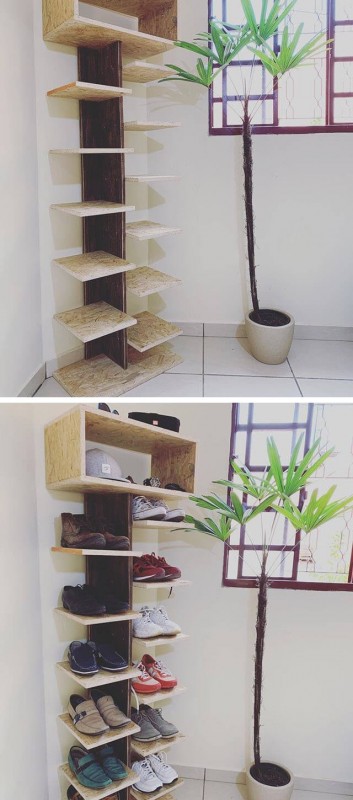 pallet wall shelf ideas