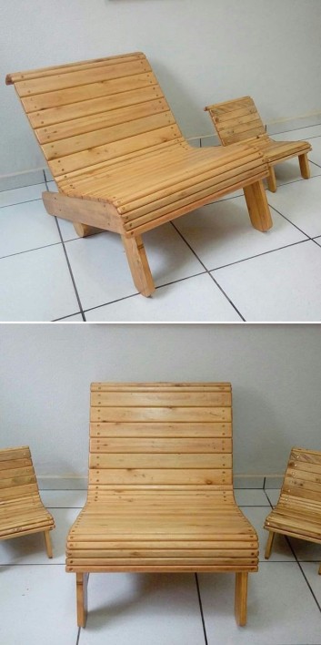 34+ Upcycle Pallet Sitting Furniture Projects