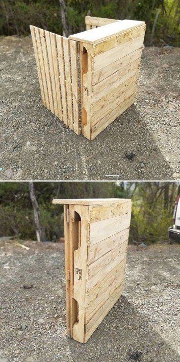 34+ Upcycle Pallet Sitting Furniture Projects