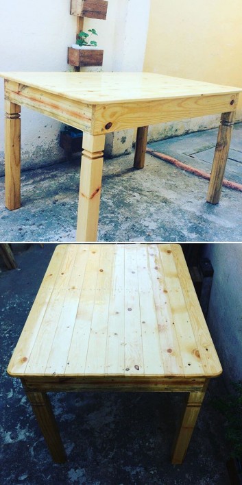 diy pallet table ideas