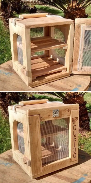 diy pallet storage box ideas