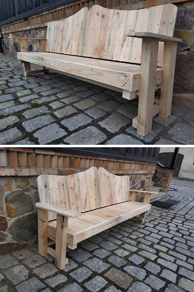top pallet benches ideas