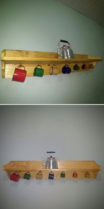 Unbelievable Amazing Pallet wall shelf