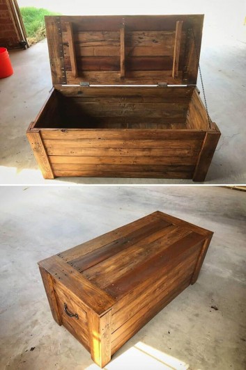 Unbelievable Amazing Pallet storage box