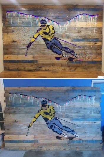 best pallet wall art ideas