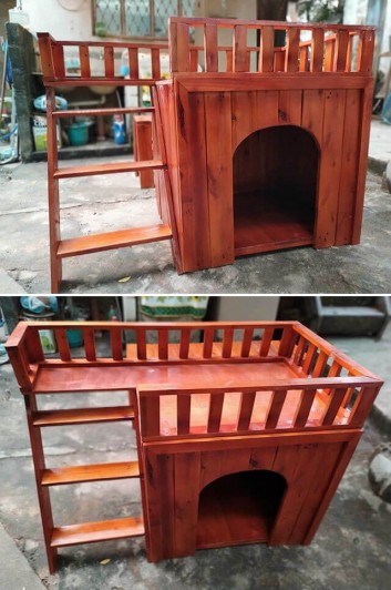 pallet kids play house ideas