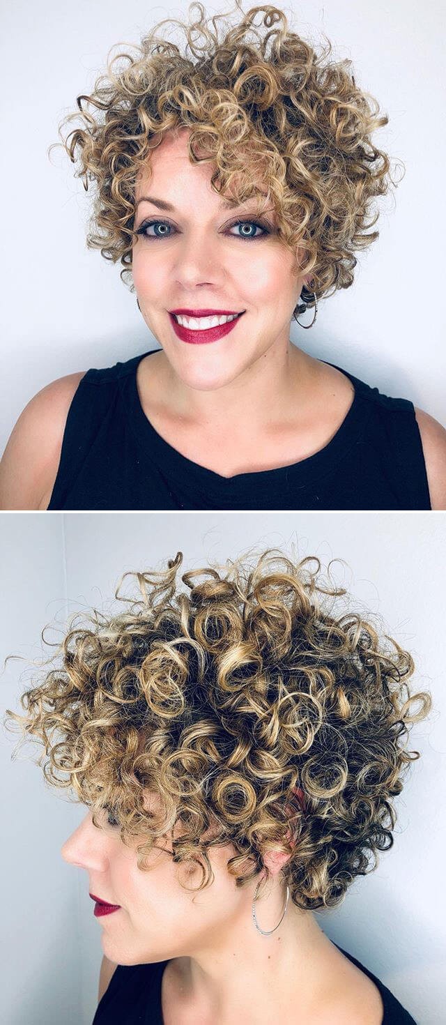 68 Easy Easy To Manage Short Curly Hairstyles for Trend 2022