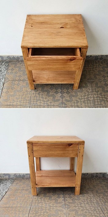 Pallet storage box ideas