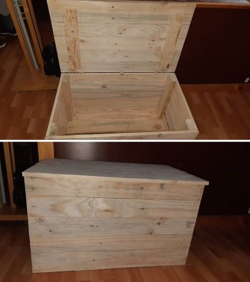 Pallet storage box projects