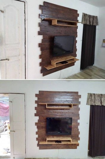 pallet tv stand ideas