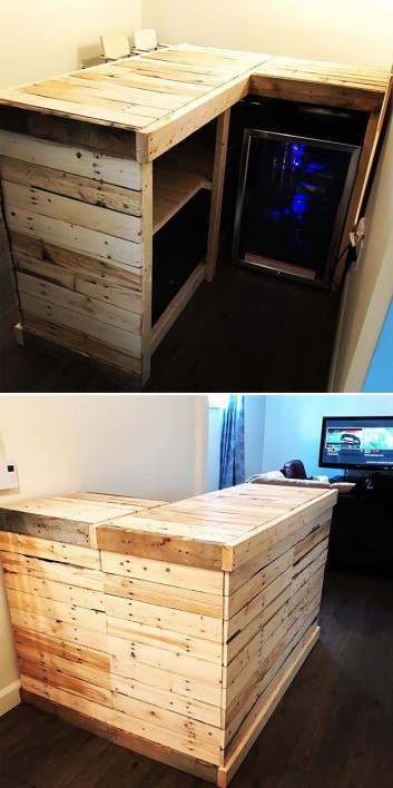 Astonishing Indoor and outdoor Pallet Furniture Projects