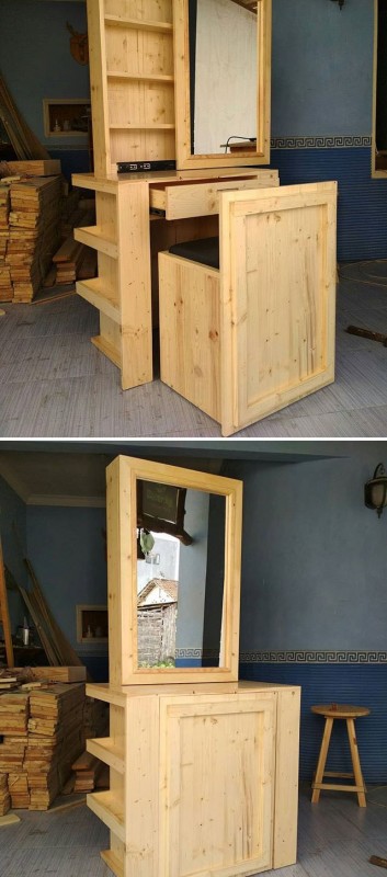 Astonishing Indoor and outdoor Pallet Furniture Projects