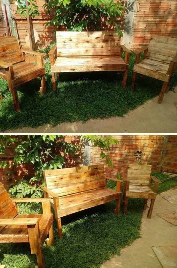 best pallet benches ideas